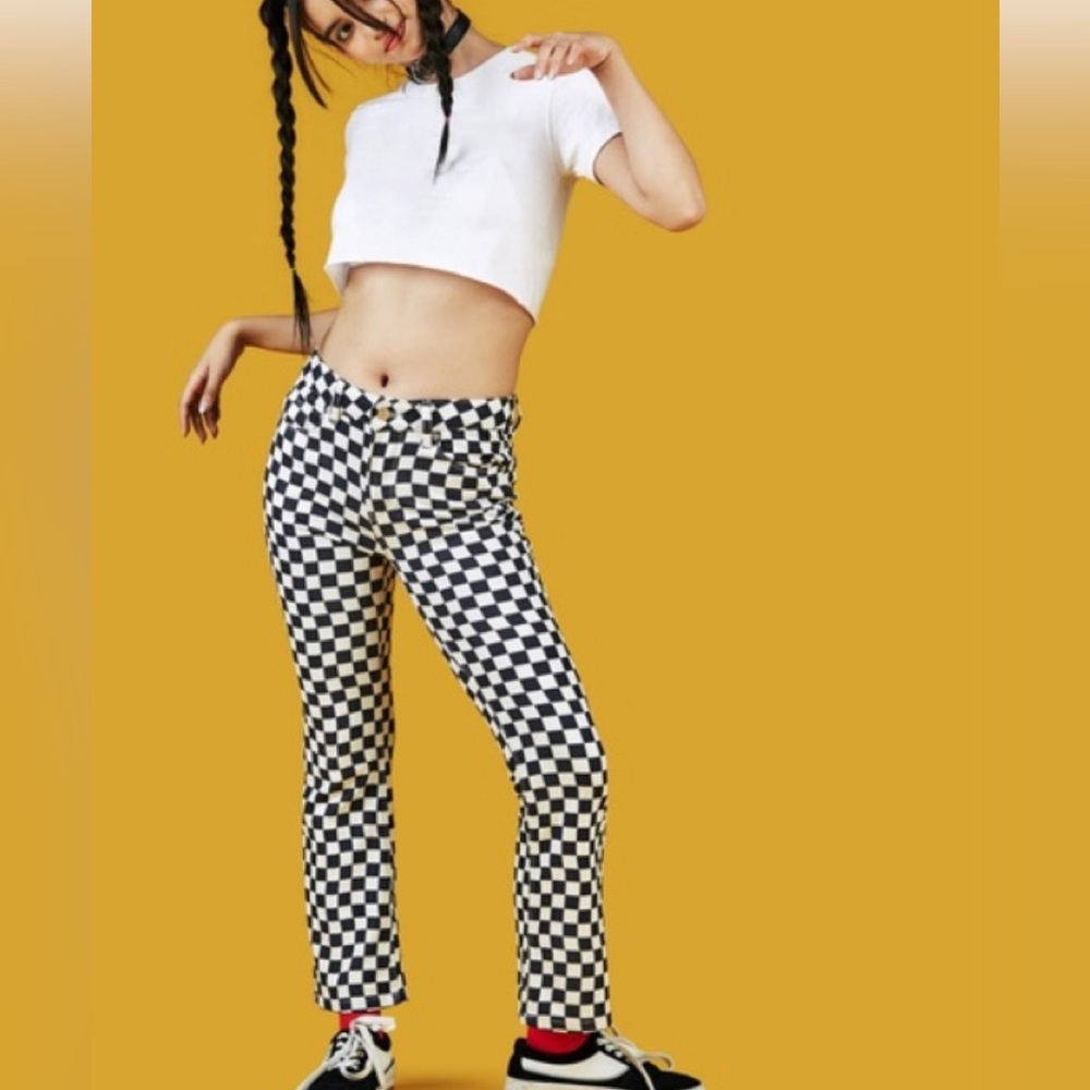 Unif Apex Checkered Pants - image 3